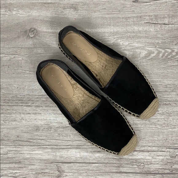 VIA SPIGA Women's Arnelia Espadrille Slip On Flats - Picture 2 of 10